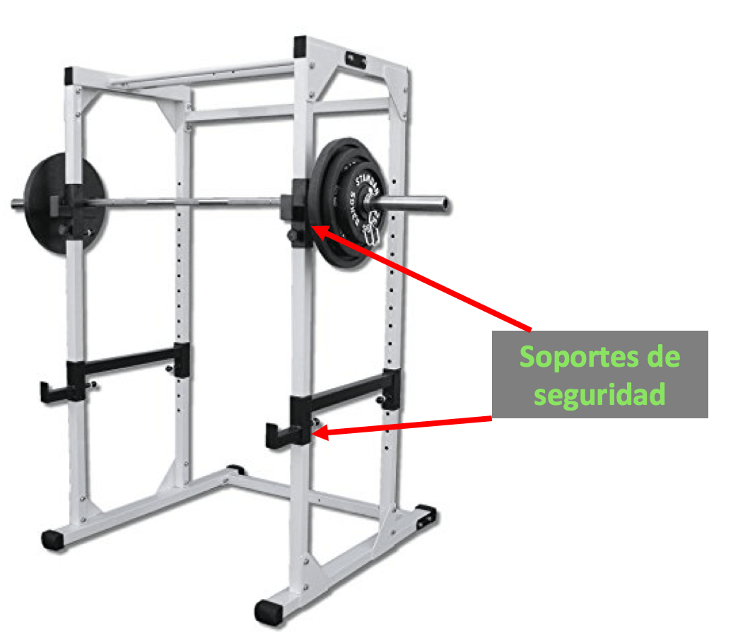Soportes de seguridad de las jaulas de potencia completas
