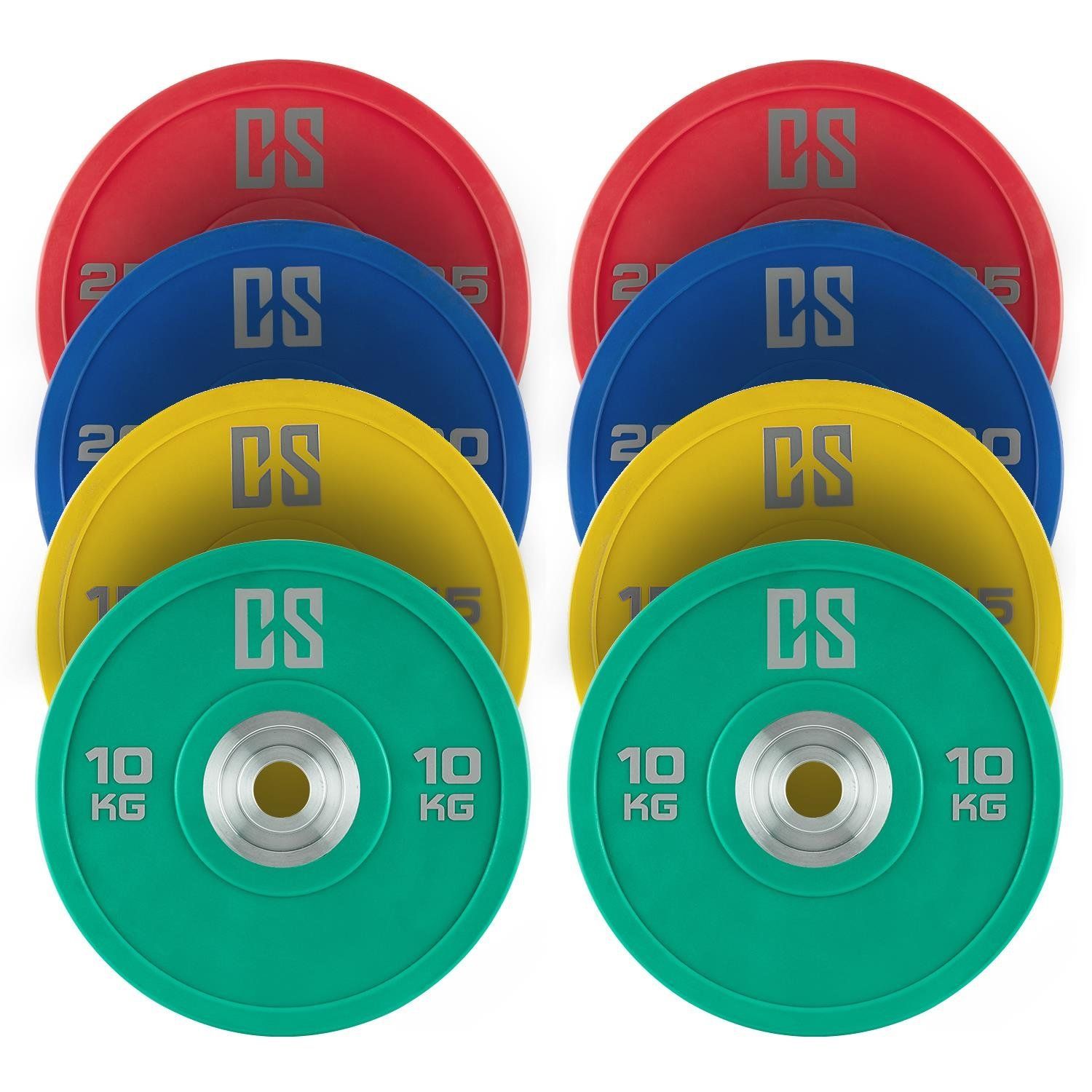 discos olimpicos pack 8