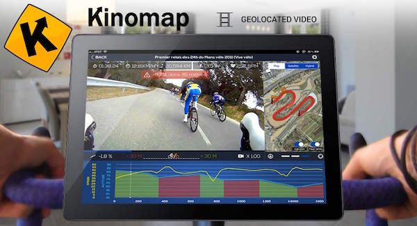 bicicletas estaticas - kinomap