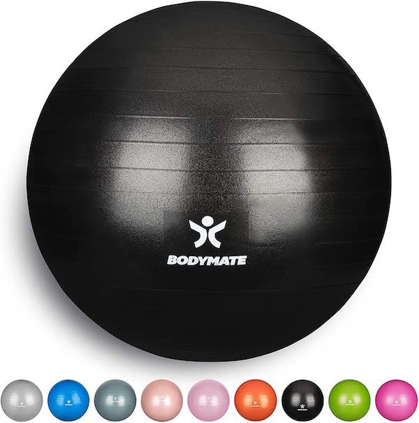 ejercicio en casa - pelota fitness