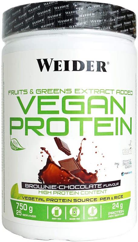 proteina vegana guisante - weider