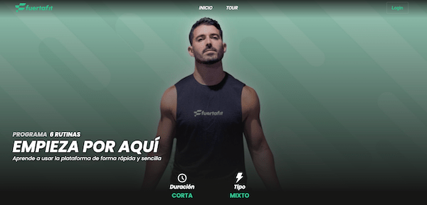 fuertafit como empezar - app