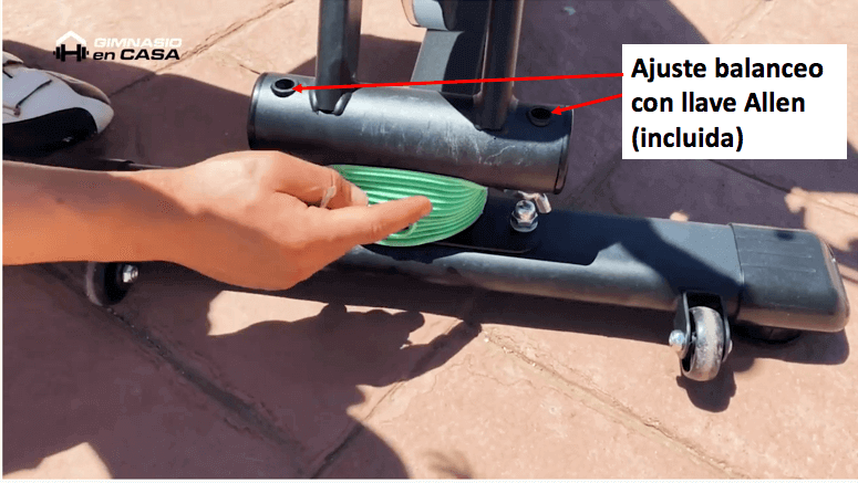Cecotec ultraflex 25 ajuste balanceo