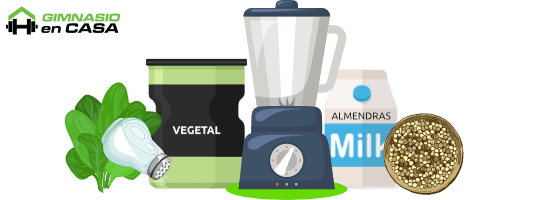 Batido de proteinas hipocalorico vegetal
