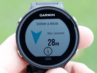Garmin forerunner 235 - trackback
