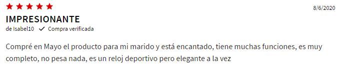 Vivoactive 3 - opinión3