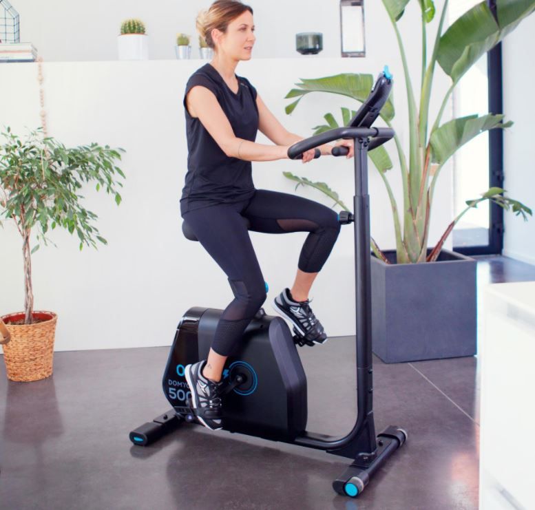 Bicicleta estatica de decathlon - Domyos Bike 500_Uso