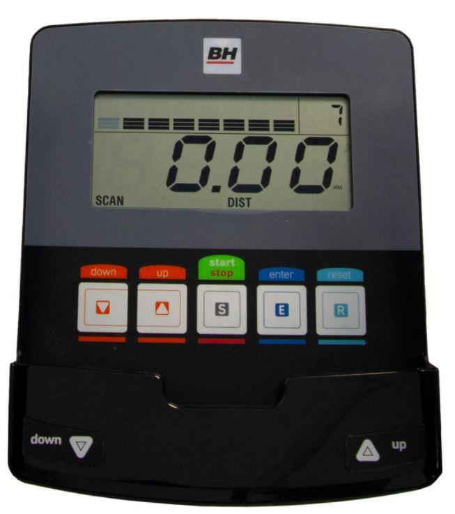 Bici eliptica Decathlon BH Lightfit 1030_display