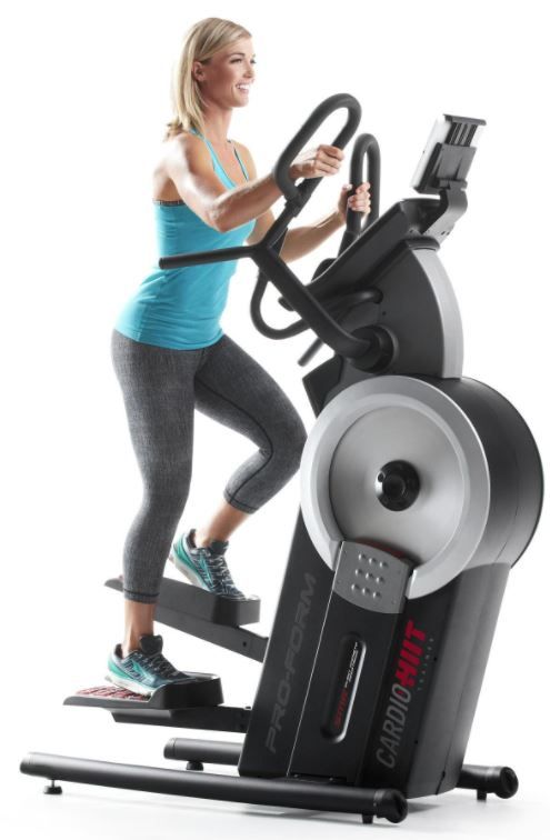 Bici eliptica Decathlon Cardio Hit Trainer_uso
