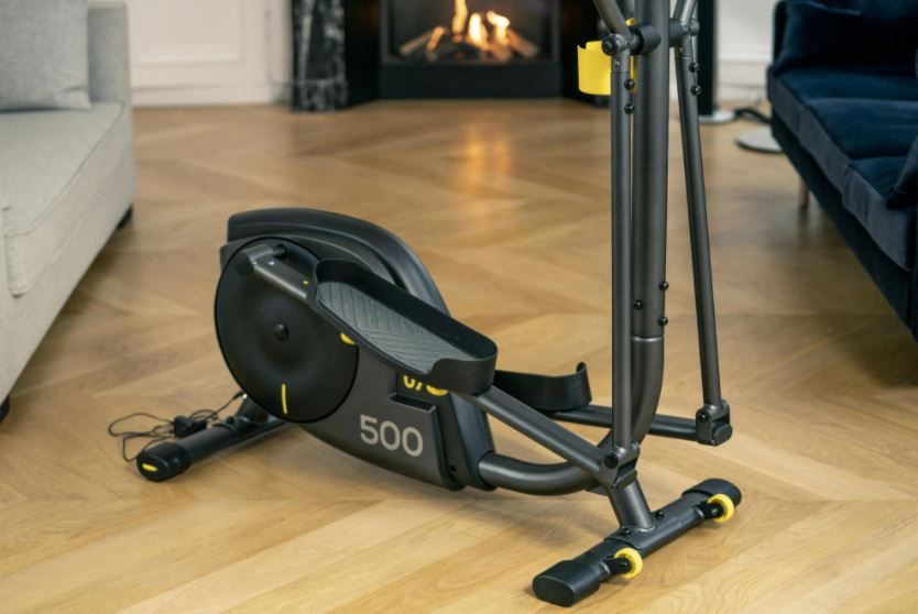 Bici eliptica Decathlon EL500_suelo