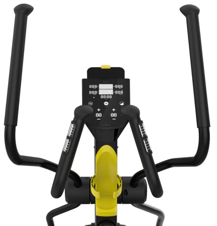 Bici eliptica Decathlon EL900_manos