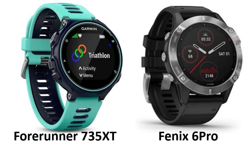Forerunner 735xt - con fenix6