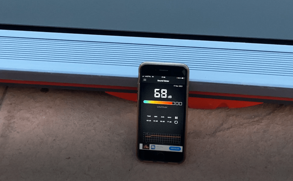 Sportstech FX300_sonido