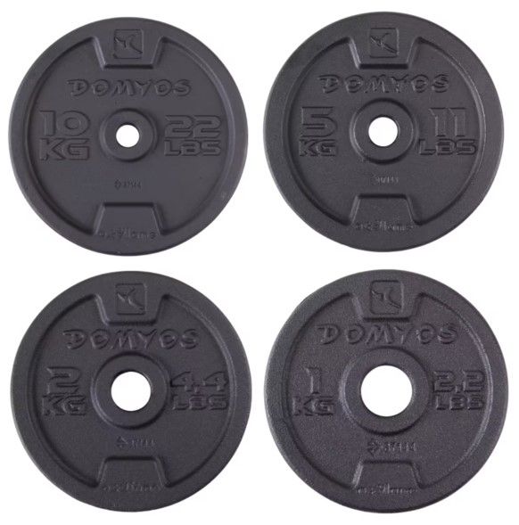 Pesas Decathlon_Kit 93 kg discos