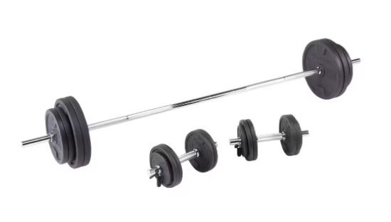 Pesas Decathlon_Kit 93 kg montadol