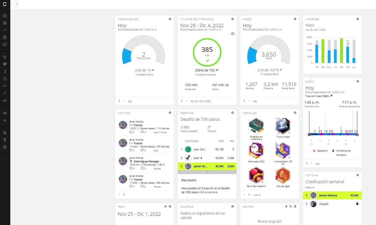 Garmin Connect_Dask
