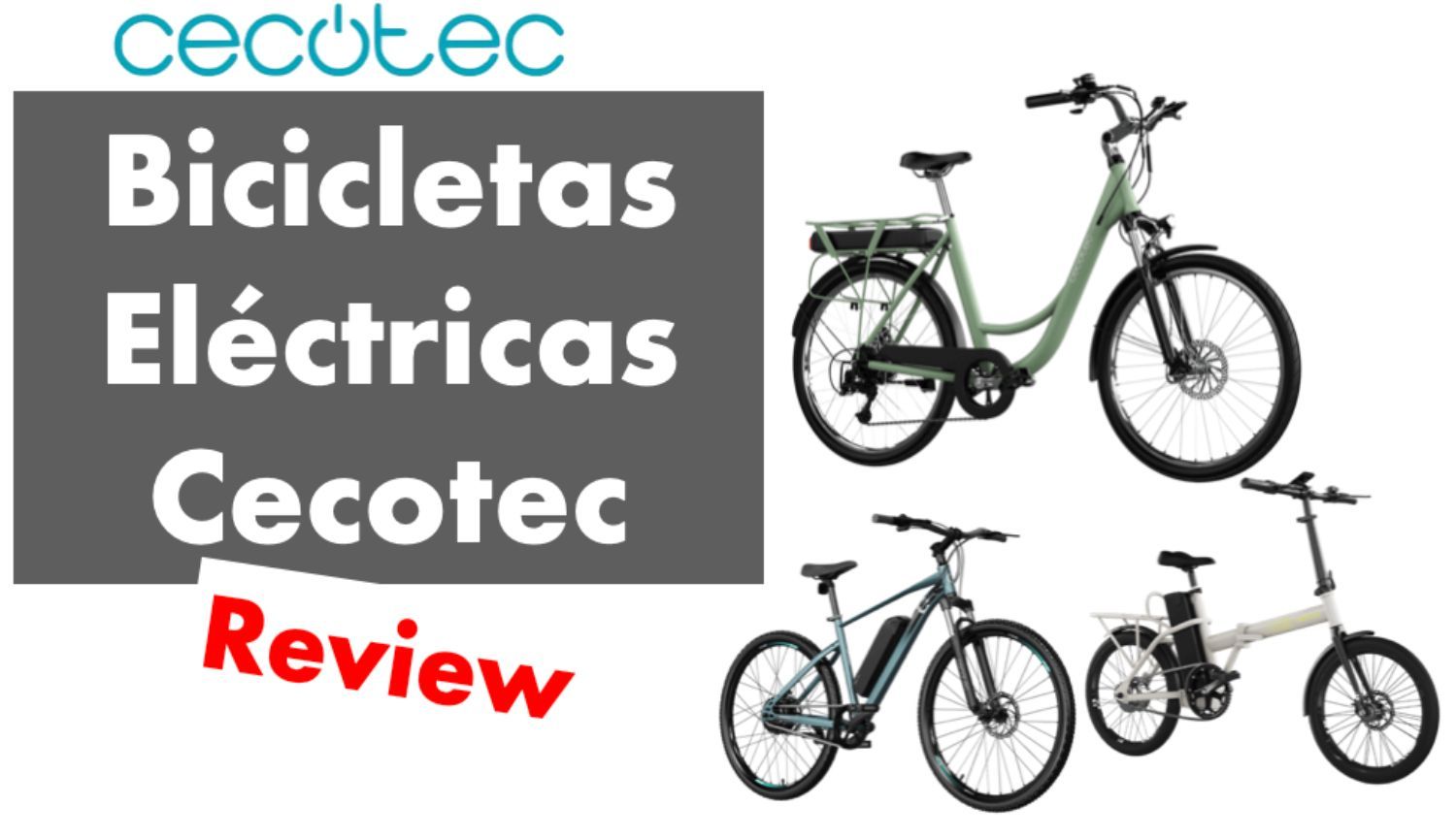 Bicicletas electricas cecotec